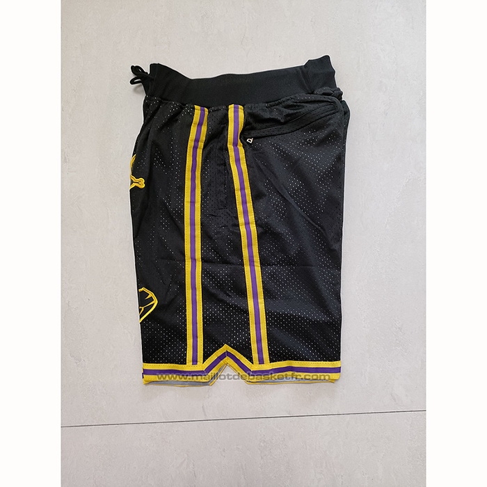 Short Los Angeles Lakers Kobe Bryant 8 Mamba Noir